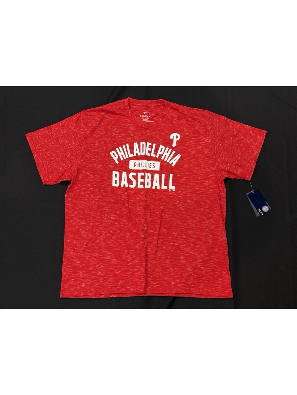 New With Tags Fanatics Philadelphia Phillies Baseball Red Size 2XL T Shirt